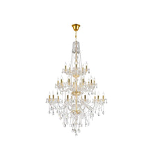 Load image into Gallery viewer, Bohemian Elegance 25 Light Crystal Chandelier- GOLD
