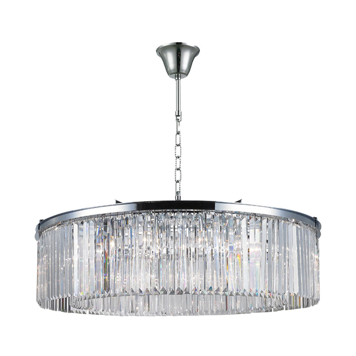 Odeon (Oasis) Open Ring Chandelier - W:110cm - Chrome