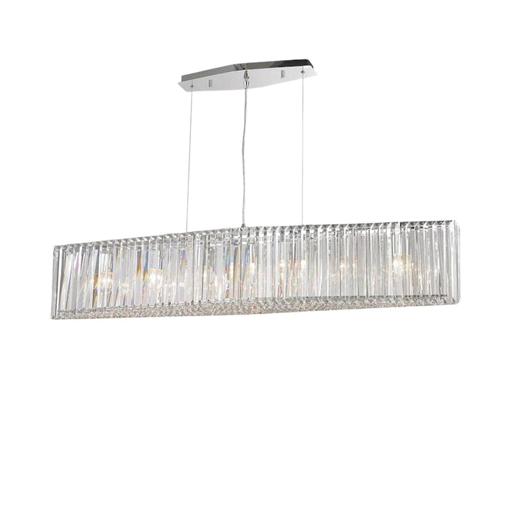 Crystocia - Modular GEO Bar Light - 120cm - Chrome - Designer Chandelier Australia