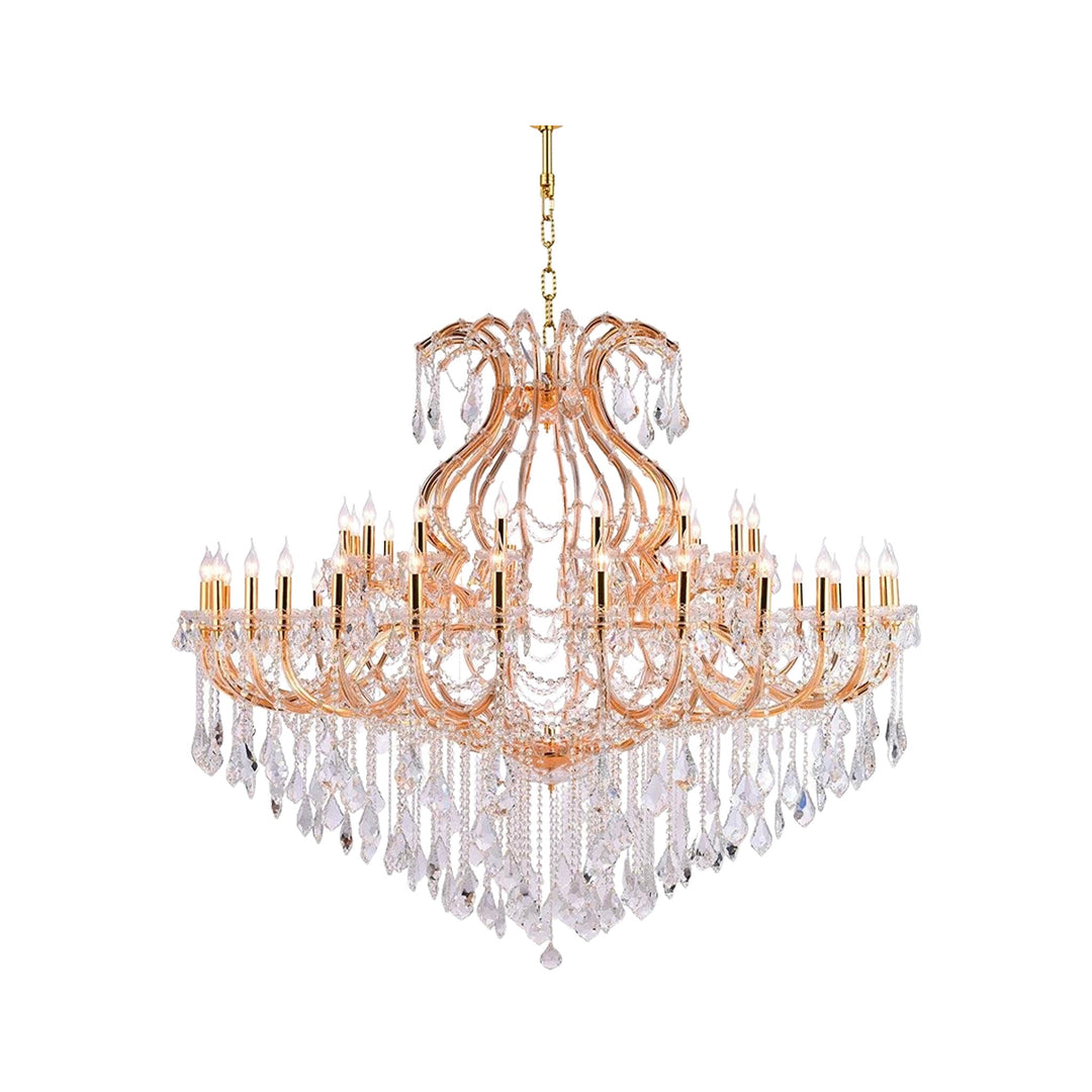 Maria Theresa Crystal Chandelier 48 Light- GOLD - Designer Chandelier Australia