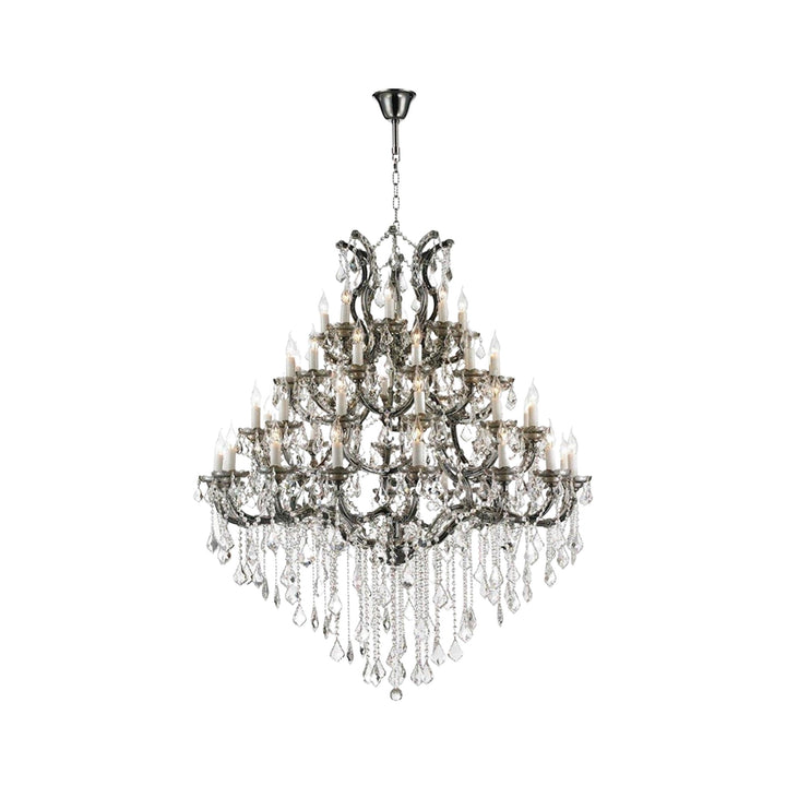 Maria Theresa Crystal Chandelier Grande - Smoke - 48 Light