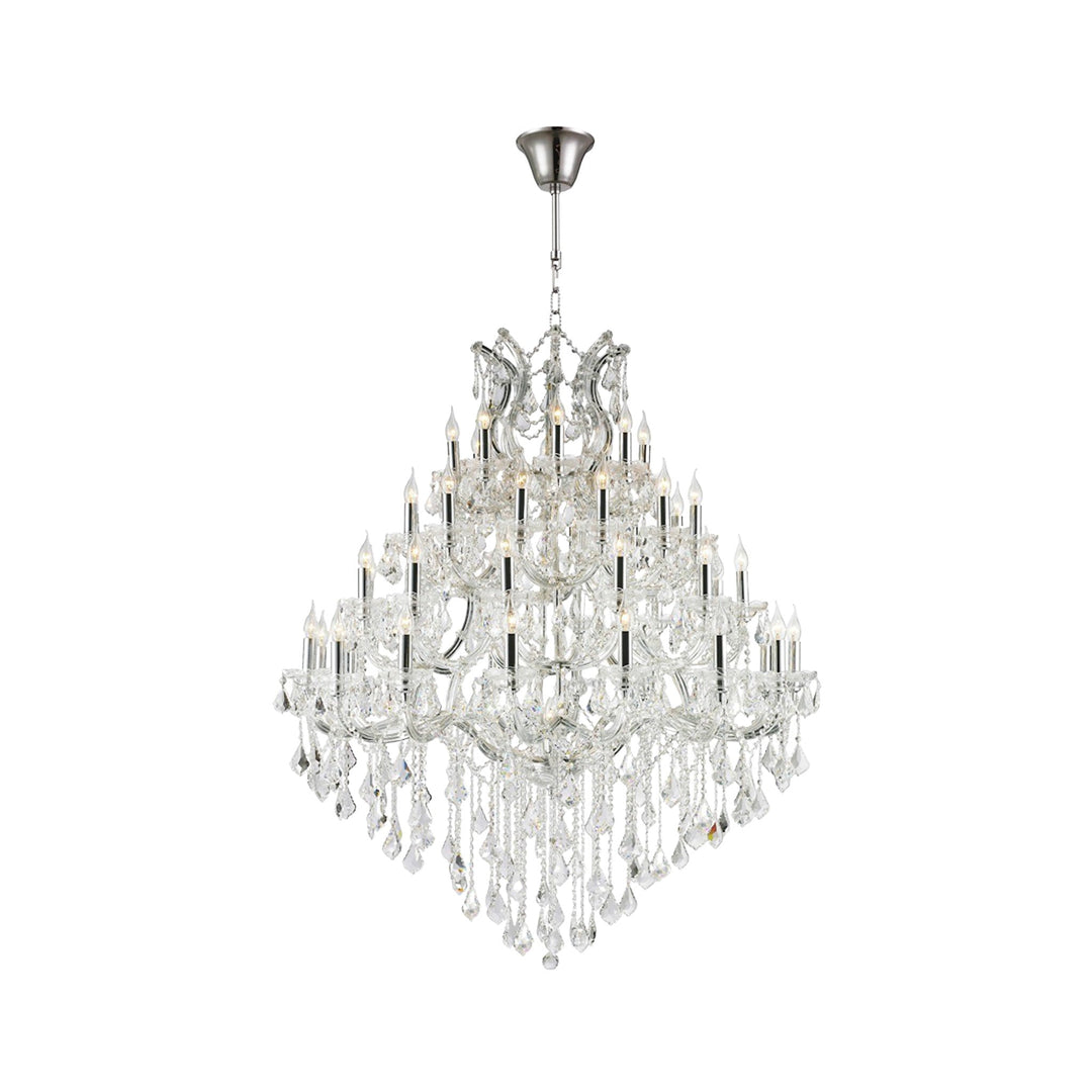 Maria Theresa Crystal Chandelier Grande 48 Light - CHROME - Designer Chandelier Australia