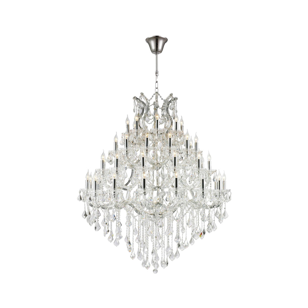 Maria Theresa Crystal Chandelier Grande 48 Light - CHROME