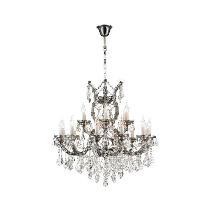 Maria Theresa Crystal Chandelier Grande 19 Light - Smoke