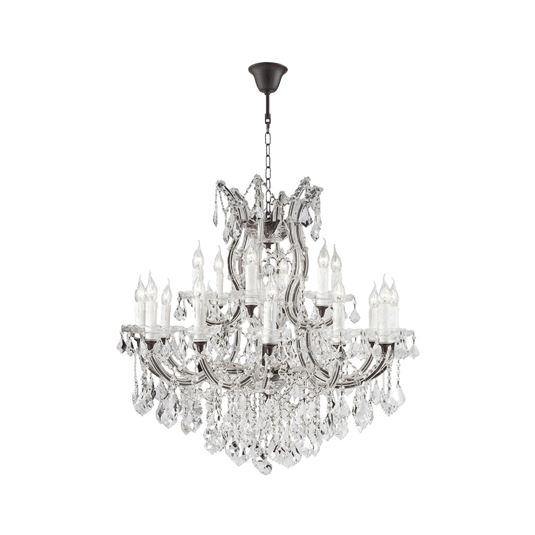 Maria Theresa Crystal Chandelier Grande 19 Light - RUSTIC - Designer Chandelier Australia