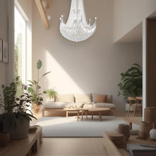Load image into Gallery viewer, Royal Empire Crystal Basket Chandelier - CHROME - W:76cm

