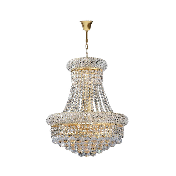 Royal Empress Basket Chandelier - Gold - W:40cm