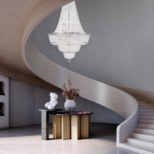 Load image into Gallery viewer, Empress Crystal Basket Chandelier - CHROME - Lights: 76
