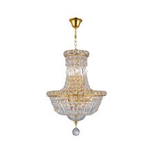 Load image into Gallery viewer, Empress Crystal Basket Chandelier - GOLD - 5 Light
