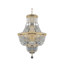 Load image into Gallery viewer, Empress Crystal Basket Chandelier - GOLD 12 Light
