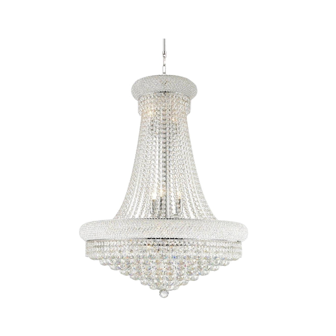 Royal Empress Basket Chandelier - Chrome - W:70cm