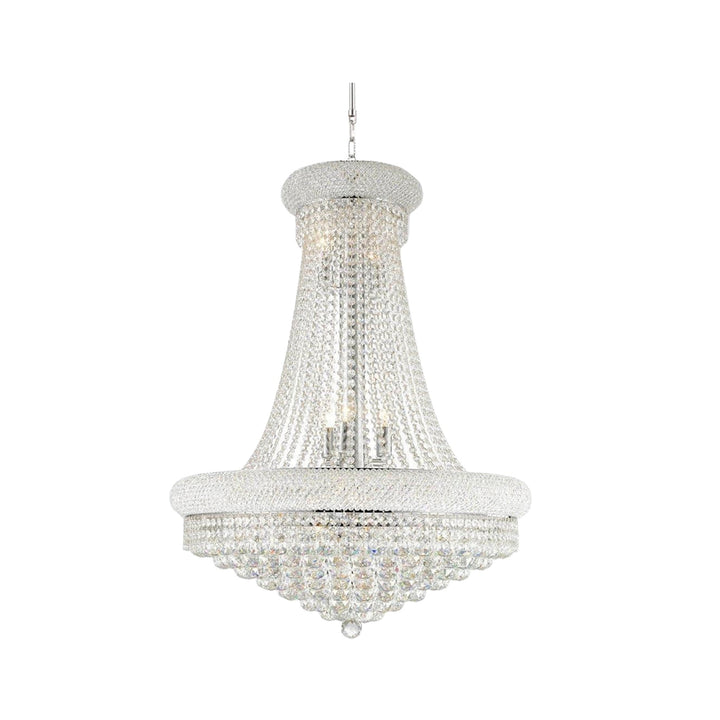 Royal Empress Basket Chandelier - Chrome - W:70cm