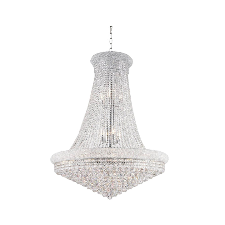 Royal Empress Basket Chandelier - Chrome - W:90cm