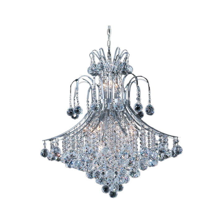 Cascade Chandelier - W:64cm- Chrome