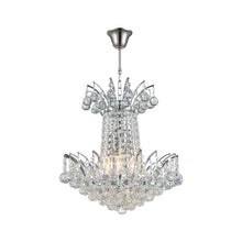 Load image into Gallery viewer, Cascading Empress Chandelier - 4 Light Chrome - W:40cm
