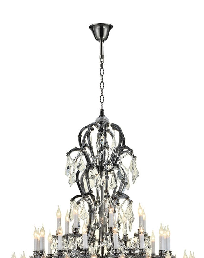 Maria Theresa Crystal Chandelier Royal 48 Light - Smoke Finish