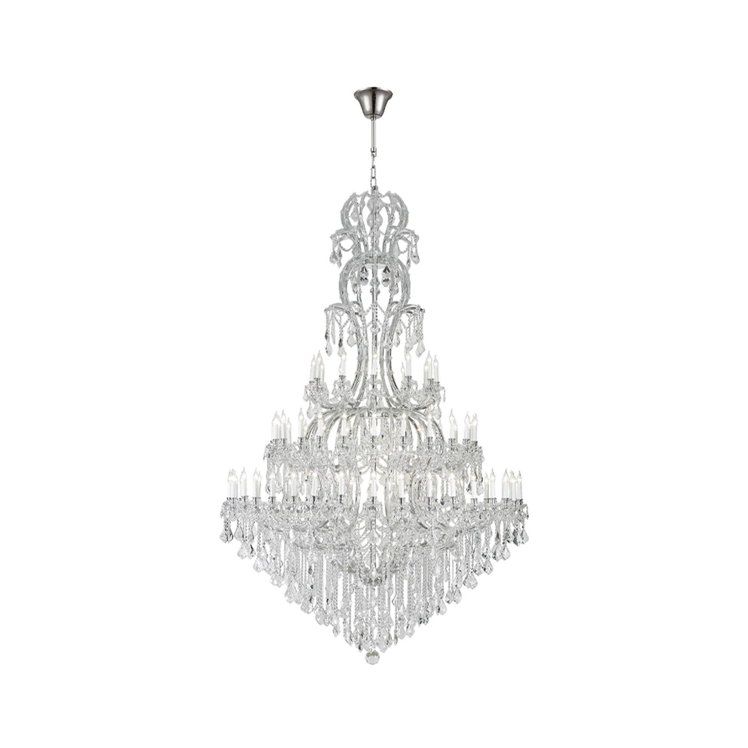 Maria Theresa Crystal Chandelier Royal 72 Light - CHROME - Designer Chandelier Australia
