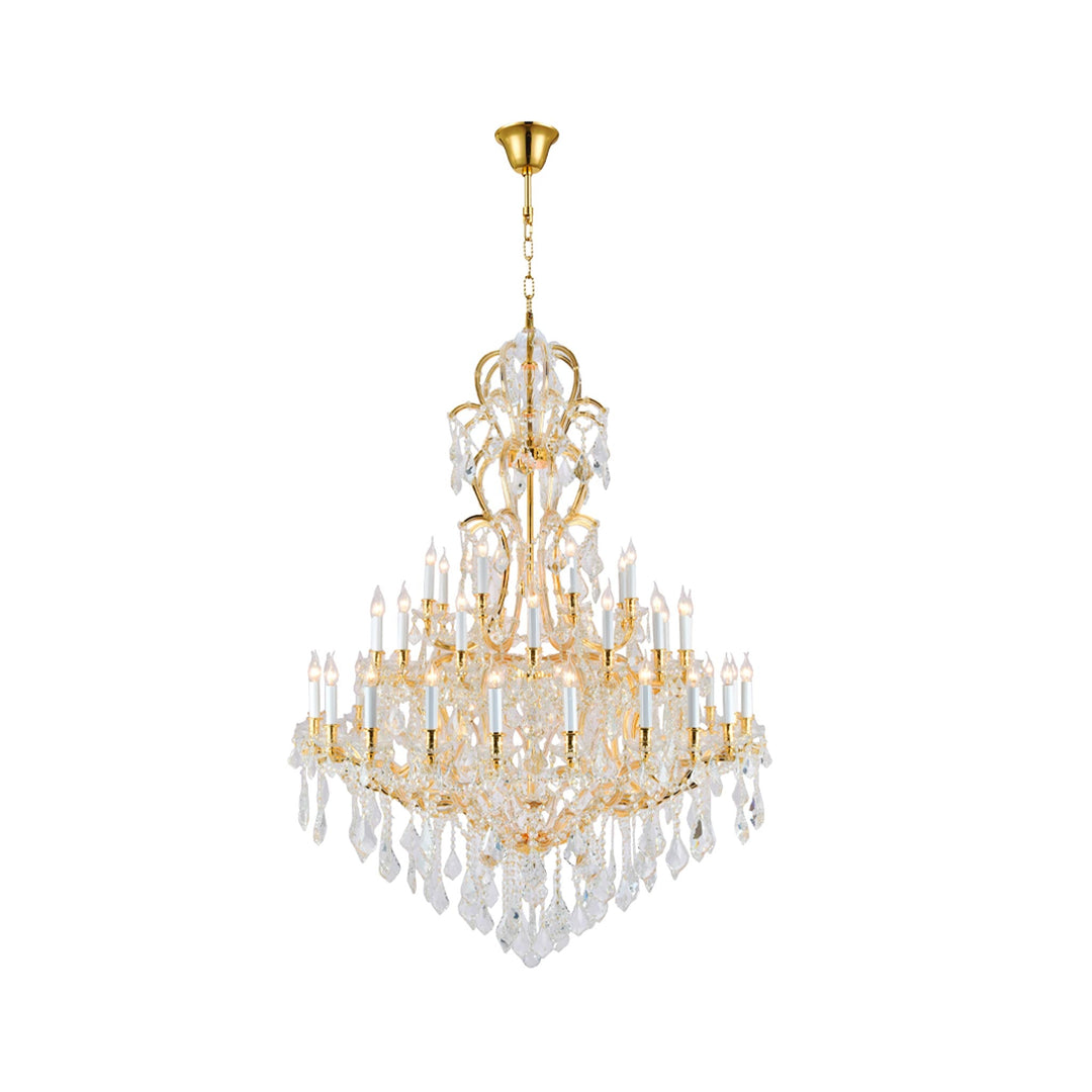 Maria Theresa Crystal Chandelier Royal 48 Light - GOLD - Designer Chandelier Australia