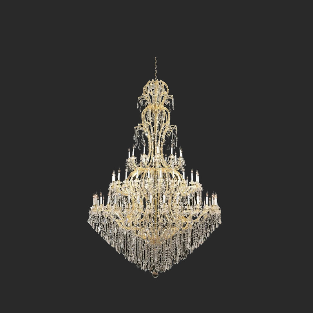 Maria Theresa Crystal Chandelier Royal 72 Light - GOLD - Designer Chandelier Australia