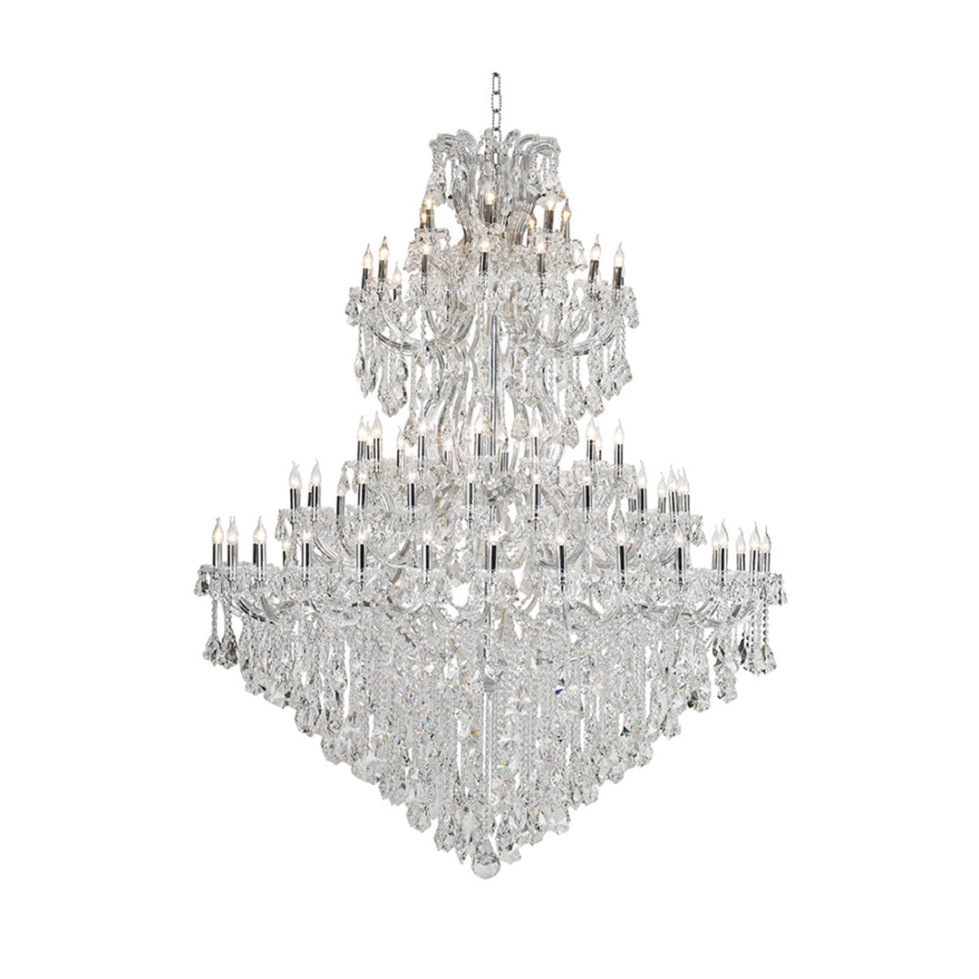 Maria Theresa Crystal Chandelier Grande 84 Light- CHROME - Designer Chandelier Australia