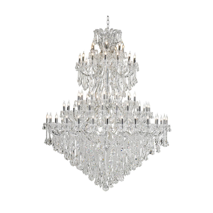 Maria Theresa Crystal Chandelier Grande 84 Light- CHROME - Designer Chandelier Australia
