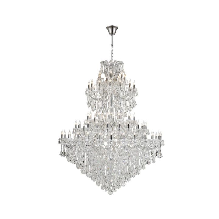 Maria Theresa Crystal Chandelier Grande 84 Light- CHROME - Designer Chandelier Australia