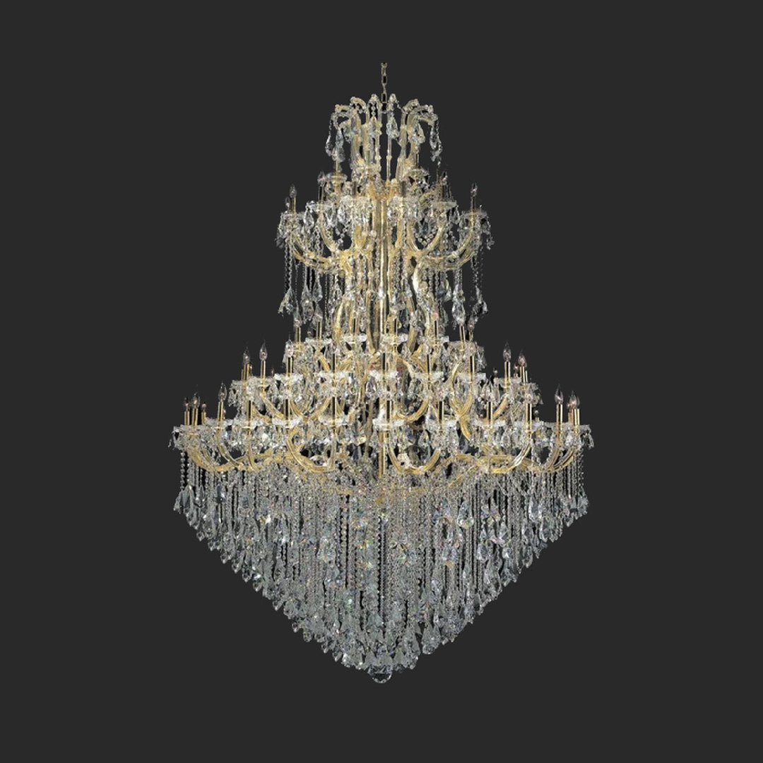Maria Theresa Crystal Chandelier Grande 84 Light- GOLD - Designer Chandelier Australia