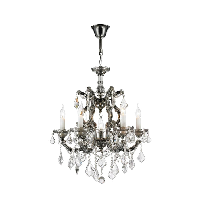 Maria Theresa Crystal Chandelier Grande 7 Light - Smoke