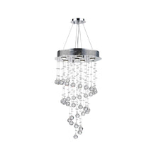 Load image into Gallery viewer, Contemporary Spiral LED Chandelier - W:46cm H:90cm
