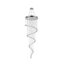 Load image into Gallery viewer, Contemporary Spiral LED Chandelier - W:60cm H:180cm

