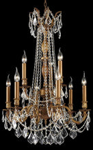 Load image into Gallery viewer, MONACO 9 Arm Chandelier - French Gold
