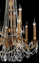 Load image into Gallery viewer, MONACO 9 Arm Chandelier - French Gold
