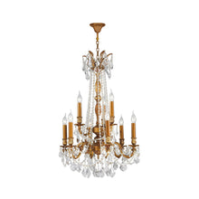 Load image into Gallery viewer, MONACO 9 Arm Chandelier - French Gold
