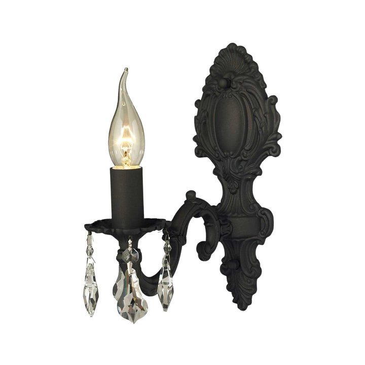 Single Arm Californian Wall Sconce - Dark Bronze