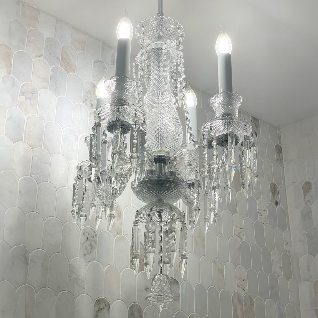 Buckingham Chandelier - 4 ARM - Chrome - Designer Chandelier Australia