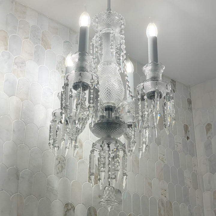 Buckingham Chandelier - 4 ARM - Chrome - Designer Chandelier Australia