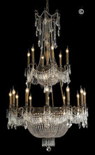 Load image into Gallery viewer, Regency Basket Chandelier Double Layer -  Antique Bronze Style - W:100cm - Designer Chandelier 
