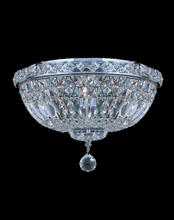 Load image into Gallery viewer, Empress Flush Mount Basket Chandelier - CHROME - W:35cm - Designer Chandelier 
