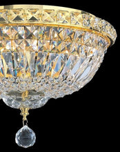 Load image into Gallery viewer, Empress Flush Mount Basket Chandelier - GOLD - W:35cm
