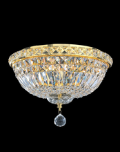 Load image into Gallery viewer, Empress Flush Mount Basket Chandelier - GOLD - W:35cm - Designer Chandelier 
