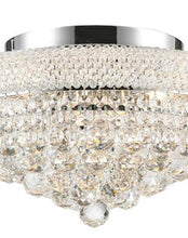 Load image into Gallery viewer, Royal Empress Flush Mount Basket Chandelier - Chrome - W:40cm
