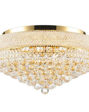 Load image into Gallery viewer, Royal Empress Flush Mount Basket Chandelier - GOLD - W:60cm
