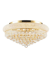 Load image into Gallery viewer, Royal Empress Flush Mount Basket Chandelier - GOLD - W:60cm - Designer Chandelier 
