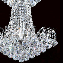 Load image into Gallery viewer, Cascading Empress Chandelier - 4 Light Chrome - W:40cm
