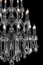 Load image into Gallery viewer, AMERICANA 25 Light Crystal Chandelier - Antique SILVER
