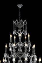 Load image into Gallery viewer, AMERICANA 25 Light Crystal Chandelier - Antique SILVER

