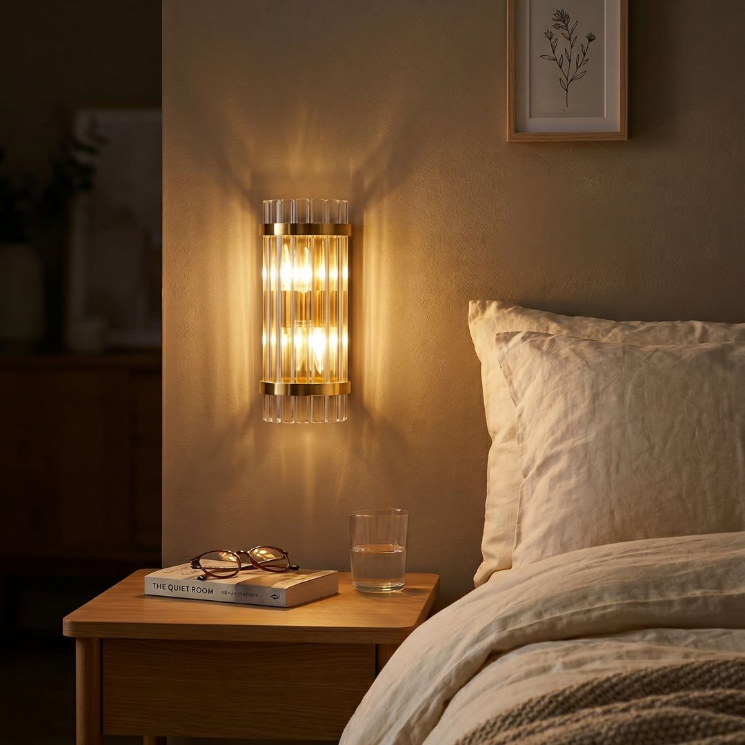 Harlow Collection - Wall Sconce - Satin Brass