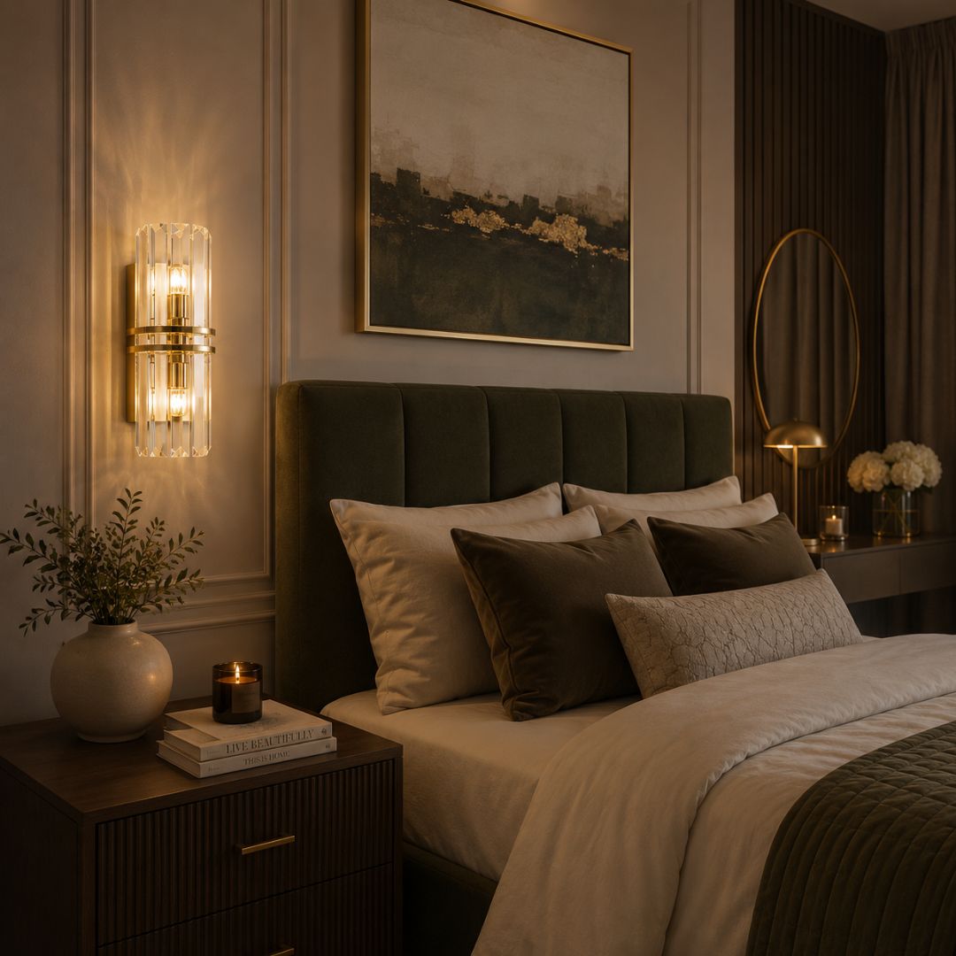Ashton Collection - Wall Sconce - Gold Plated