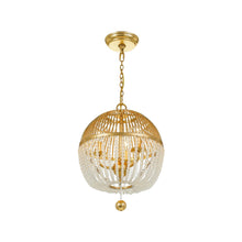 Load image into Gallery viewer, Fiona Collection - Antique Gold Chandelier - gold-1

