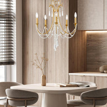 Load image into Gallery viewer, Bailey Collection - Gold Chandelier - gold-1
